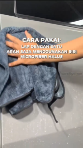 Drying Towel Twisted Loop Kain Lap Cuci Mobil Lap Pengering Mobil Motor