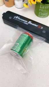 เครื่องซีลสูญญากาศ กว้าง 280 MM สำหรับปิดปากถุง (Vacuum Sealer) รุ่น 2 สูญญากาศ/ปิดผนึก + สูญญากาศ เครื่องซีลถุง เครื่องดูดสูญญากาศ เครื่องซีนสูญ เครื่องซีนถุง ที่ซีลปากถุง ราคา 6,990 ฿