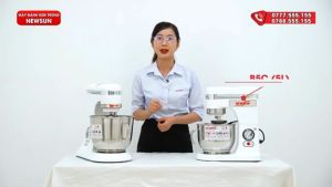 Máy đánh kem trứng trộn bột đa năng NEWSUN B-7C (7 lít) với bộ 3 càng đánh chuyên dụng