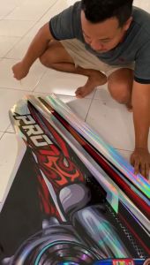 STIKER DECAL MOBIL INNOVA PAJERO BRV TERIOS CALYA SIGRA MOBILIO PANTHER GRATIS CUSTOM NAMA