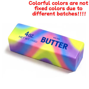 1Pc Butter Squeeze Toy For Adult Anxiety Relief Press Sensory Feel Simulation Food Ultra Soft Slow Rebound Design Lovely Toy New
