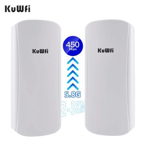 other | KuWFi CPE452 5GHz 802.11ac Outdoor Bridge – 450Mbps 12dBi Antenna Point-to-Multipoint 24V PoE IP65 Weatherproof