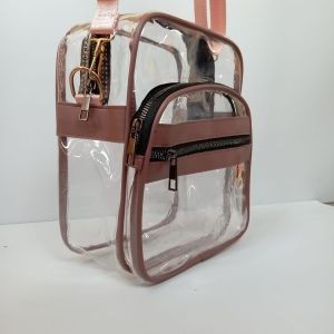 Premium Sling bag Tas transparan slempang Mika bening Tebal