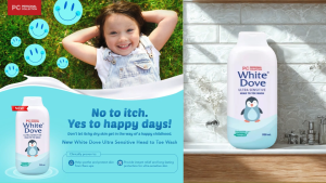 White Dove Ultra Sensitive Head to Toe Baby Wash 200mL
