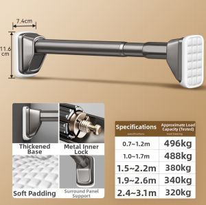 WEILAISHI | Hole-Free Telescopic Drying Rod