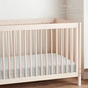 Newborns Baby Fitted Sheet Infants Bed Protective Case Fitted Bassinet Sheet Mattress Sleeve Removable Cover Protector