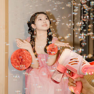 Wedding Morning Photo Shoot Bubble Machine Creative Cool High Aesthetic Value Bride Props Romantic Festival Celebration Supplies