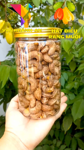 Hạt Điều Rang Muối Bình Phước A+ Cồ (1kg) | Hạt Dinh Dưỡng Giảm Cân Ăn Vặt | Quà Biếu Sức Khỏe Ý Nghĩa | MỚI BAO ĂN | Cashew