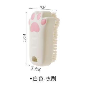 Long Handle Soft Bristle Shoe Brush for Cleaning Shoes And Clothes No Scratching Laundry Brush Household Cleaning Tool