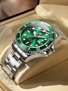 OLEVS | Swiss Certified Mens Mechanical Watch Night Light