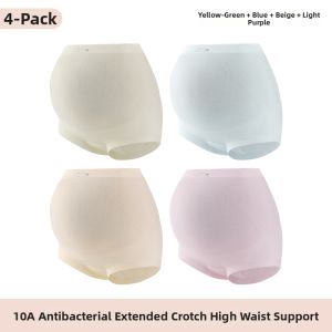Baisina | Maternity Underwear Antibacterial High Waist Support Triangle Briefs