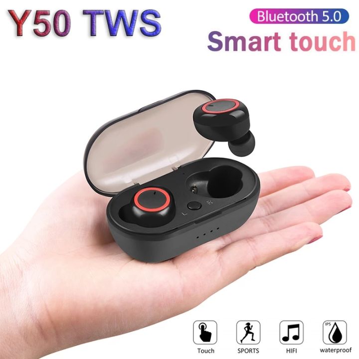 🍉【Philippine Delivery】 TWS Wireless Bluetooth Earphone Touch Control 9D
