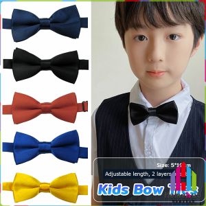 HB Kids Bow Ties Adjustable Pre Tied Bowtie for Wedding Party 10 x 5 cm for Boys & Girls