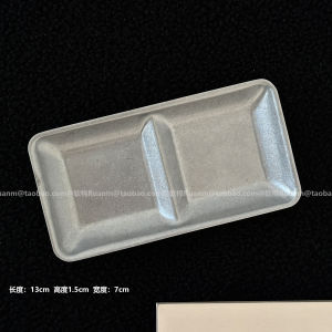 Rustic Korean Style Stainless Steel 304 Sauce Dish Commercial Restaurant Use Barbecue Sauce Dip Plate Square Shape Pure Color