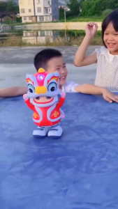 Đồ Chơi Múa Lân Có Nhạc Có Đèn Vui Nhộn Cho Bé 199-1 Đồ Chơi Trung Thu Múa Đèn Lồng Sư Tử Trẻ Em