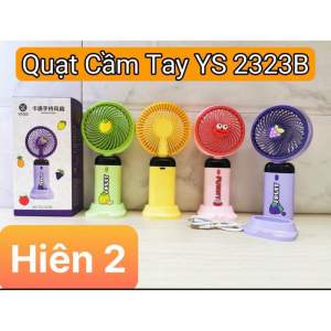 Quạt Tích Điện Cầm Tay YS-2323B Pin Siêu Trâu
