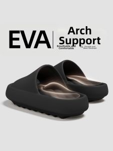 BAIMUQINGCHEN | Mens Summer Outdoor Anti-bacterial Non-slip Deodorant Thick Sole EVA Slippers