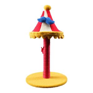 PETSVILLE | Multipurpose Circus Design Cat Climbing Frame with Bed Scratching Post
