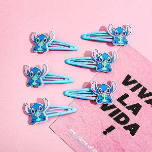 6PCS/12PCS Disney Stitch BB Clip Multi-functional Hair Accessory Hairpin