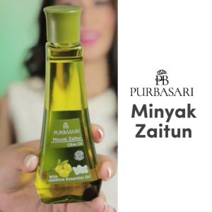 Purbasari Minyak Zaitun/ Minyak Pijat refleksi / Body oil - Melembabkan kulit kering - Menutrisi dan menghaluskan rambut