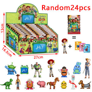 Disney | Random 2-24PC Toy Story Style Anime Figure Blind Box Cute Doll Model Statue Collectible Toy Birthday Gift for Children Adult
