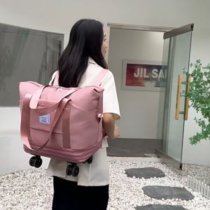 กระเป๋าเดินทาง กระเป๋าลาก ขยายได้ สะพายหลังได้ ความจุขนาดใหญ่ แบบล้อลาก มีสีต่างๆให้เลือก กระเป๋าฟิตเนส