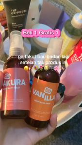 PROMO Buy 1 Get 1 - Naturals Deodorant Tawas Spray - Mencerahkan ketiak dan Atas Bau Badan Isi 60ml