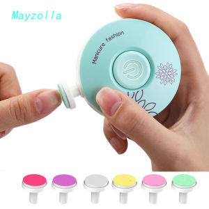 Electric Baby Nail Trimmer Kid Nail Polisher Tool Baby Nail Clipper Cutter for Newborn Infant Manicure Scissors Baby Hygiene Kit