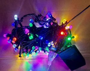 10M 100L Hexagon Led Fairy Light Lampu Kelip Kelip Lampu Raya Decoration Light