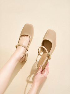 Josiny | Summer French Style High Heel Shoes for Dress