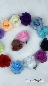 [1 PCS] Kuntuman Rose Mawar Polyn- Kelopak Bunga Mawar Kuncup Satuan PCS Artificial Dekorasi bunga/grosir/kuntum Artificial Berkualitas