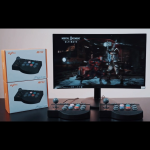 【SG】PXN 0082 ARCADE JOYSTICK FIGHT STICK CONTROLLER - Turbo Vewlix RetrocadePS XBOX PC Switch