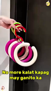 360 Rotating 6 Claw Hook Space Saver No Drill Wall Hanger Heavy Duty for Clothes Bags Storage