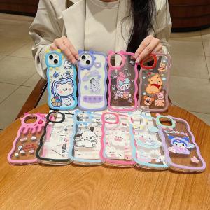 silikon silicone softcase cesing gelembung case wave bear sanrio for oppo a12 a15 a16 a17 a17k a18 a18k