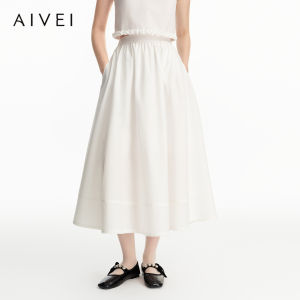 AIVEI | Elegant Autumn Midi Skirt