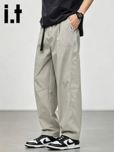 izzue | Casual American Style Cargo Loose Fit Trousers Men