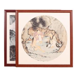 SHANCHEN | Khung Ảnh Gỗ Treo Thư Pháp và Tranh