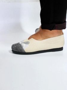 RUIMO Sepatu Slip ON Wanita Bahan Rajut Trendy dan Casual - L03 Sneakers Sport