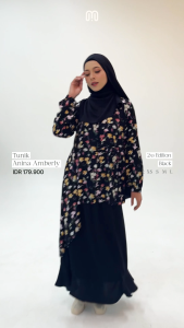 Mot. Fashionid - Tunik Anina Amberly Black