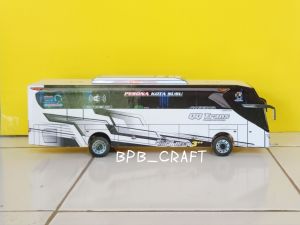 Mainan miniatur bus basuri telolet qq trans the voltron