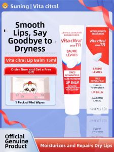 VitaCitrail Lip Gloss Women Moisturizing Plump Watermelon Moisture Lip Balm Gel 15ml Long Lasting Hydration Lip Care