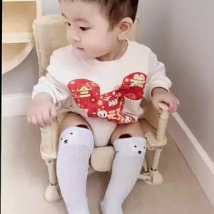 Baby Mesh Socks 0-2Y Children Anti-mosquito Long Stockings Thin Kids Knee High Socks