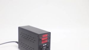 KUAIQU | Adjustable Lab DC Power Supply 0-30V 5A/10A 60V 5A 120V 3A 4-Digit LED Display 4 Knobs Coarse & Fine Adjustment with Cooling Fan