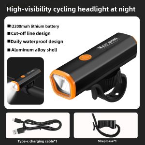 West Biking | Long-Lasting High-Beam Flashing Front Light for Road and Mountain Bikes