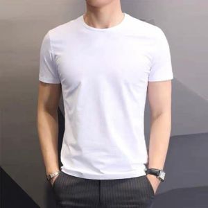 Summer Breathable Quick Dry Ice Silk Loose Workwear Short Sleeve T-Shirt for Men Comfortable Lightweight Construction Site Uniform