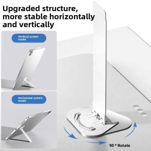 YZ | Giá Đỡ Máy Tính Bảng Gập Được Dán Chắc Chắn Mỏng Tiện Lợi Kim Loại Có Thể Xoay Stable