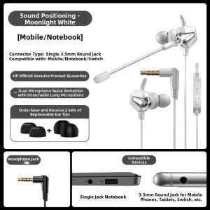 HP | Gaming Headphones With Ear Mic Dual Use for PC and Mobile