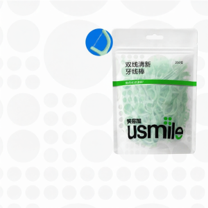 Usmile | ที่พันฟันแบบพกพาขนาดเล็ก 200 อัน/ถุง