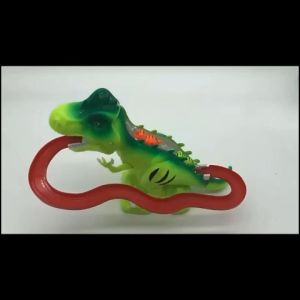 Dinosaur Slide Track Electric Light Music Jurassic Dinosaur Scooter Model Childrens Toys u