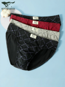 SEPTWOLVES | Quần Lót Nam Bằng Cotton